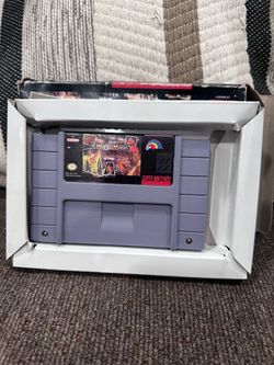 WWF Super WrestleMania – Super Nintendo (SNES) – Complete in Box