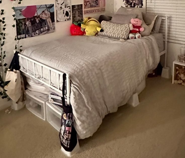 White Twin XL Bed Frame