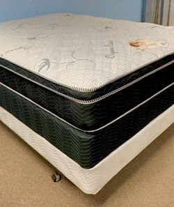 QUEEN PILLOW TOP SET
