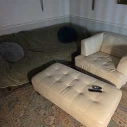 Couch, Chair, Tables 