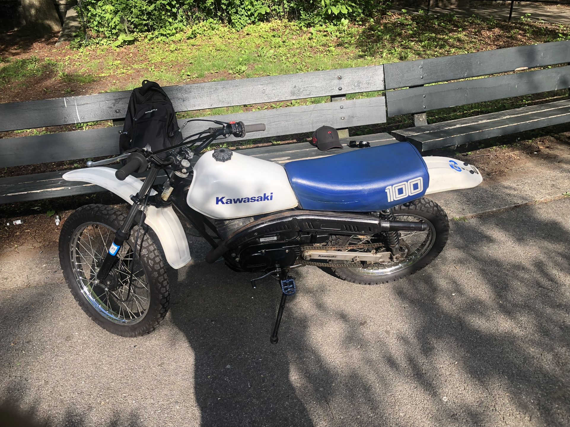 Kawasaki (1992) 2-stroke 100Cc