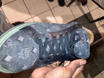 mcm multicolor monogram shoes