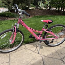 Like New Trek MT220 Girls Bike 24” Pink 