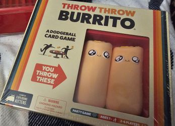 Throw Throw Burrito  PARTY GAME, new and unopened