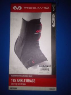 NEW McDavid Support Level 3 Ankle Brace Medium!