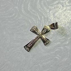 10k Gold Cross Pendant