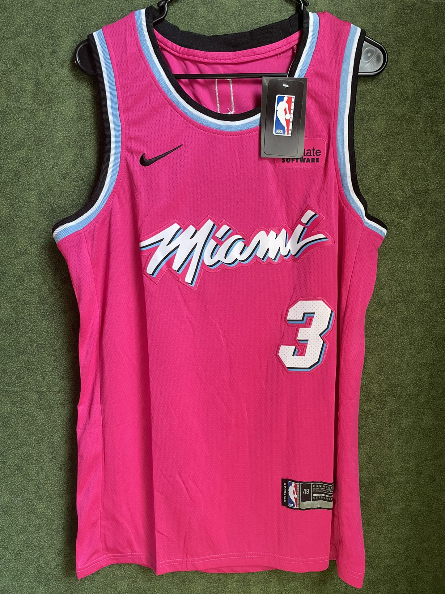 Nike, Shirts, Dwayne Wade Miami Vice Jersey