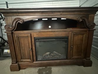 Fireplace TV Stand
