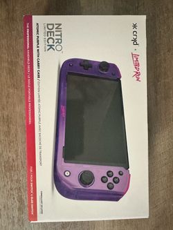 Brand new/ Sealed Nitro Deck (Limited Run Games Edition) transparent green/ transparent purple
