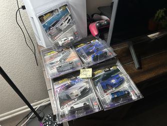 Hot Wheels Modern Classics Set 2024 Complete - R32 EVO II SilEighty R33 Forester 5/5 