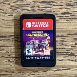 Nintendo Minecraft Dungeons Game