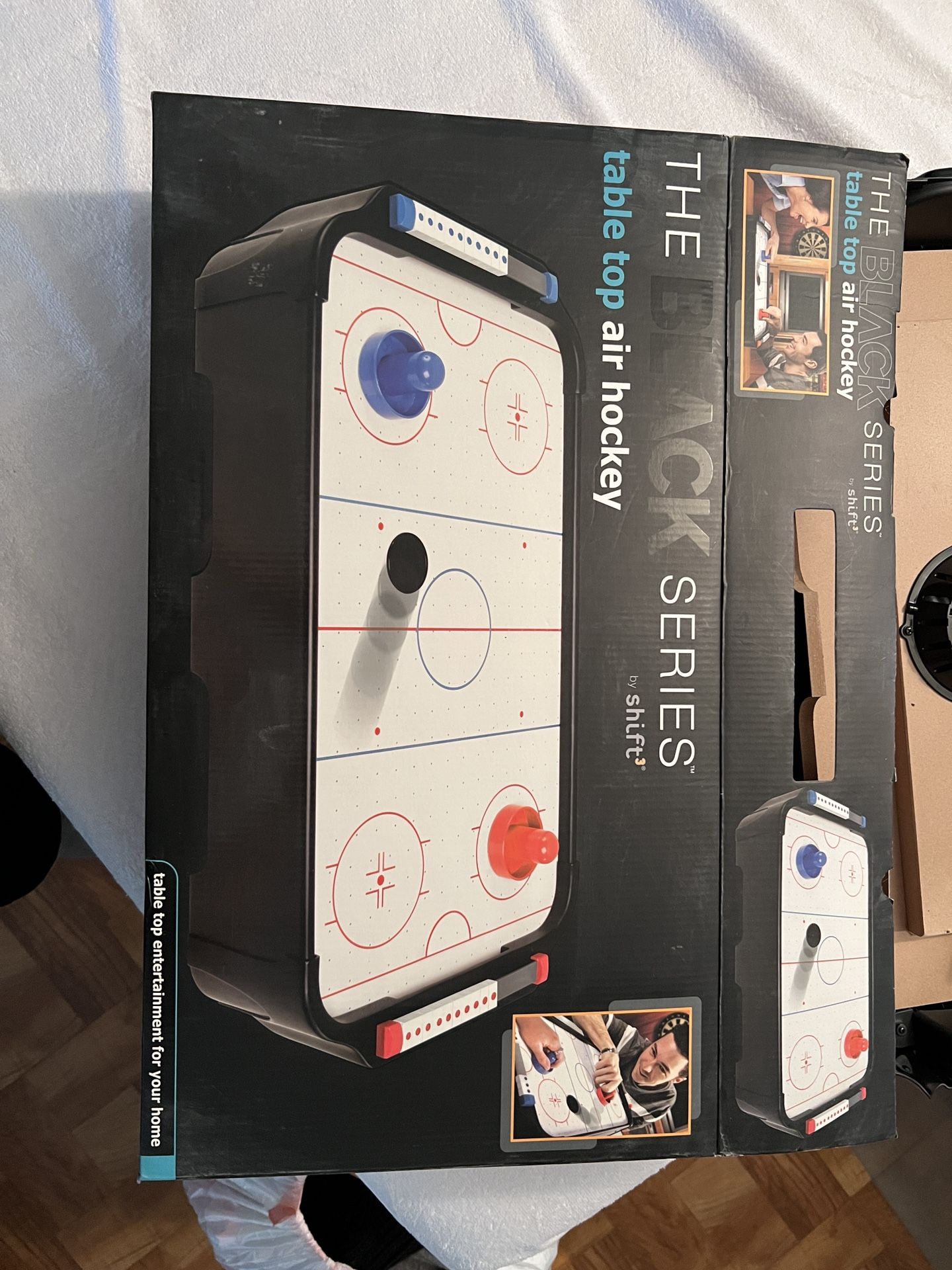 Black Series Table Top Air Hockey