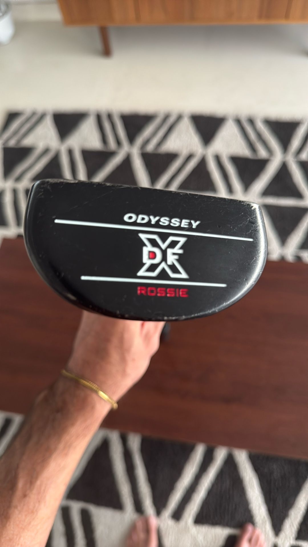 Odyssey DFX Rossie Putter Mano Destra: Morbidezza E Controllo Sul Green (35 Pollici) - 6