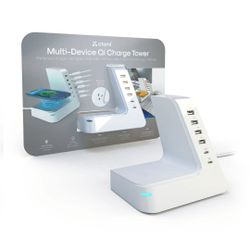 Power station with wireless pad