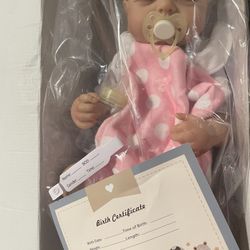 Full body silicone vinyl reborn baby 