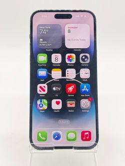 Unlocked Apple iPhone 14 Pro Max A2651 512GB Space Black 89% Battery Health