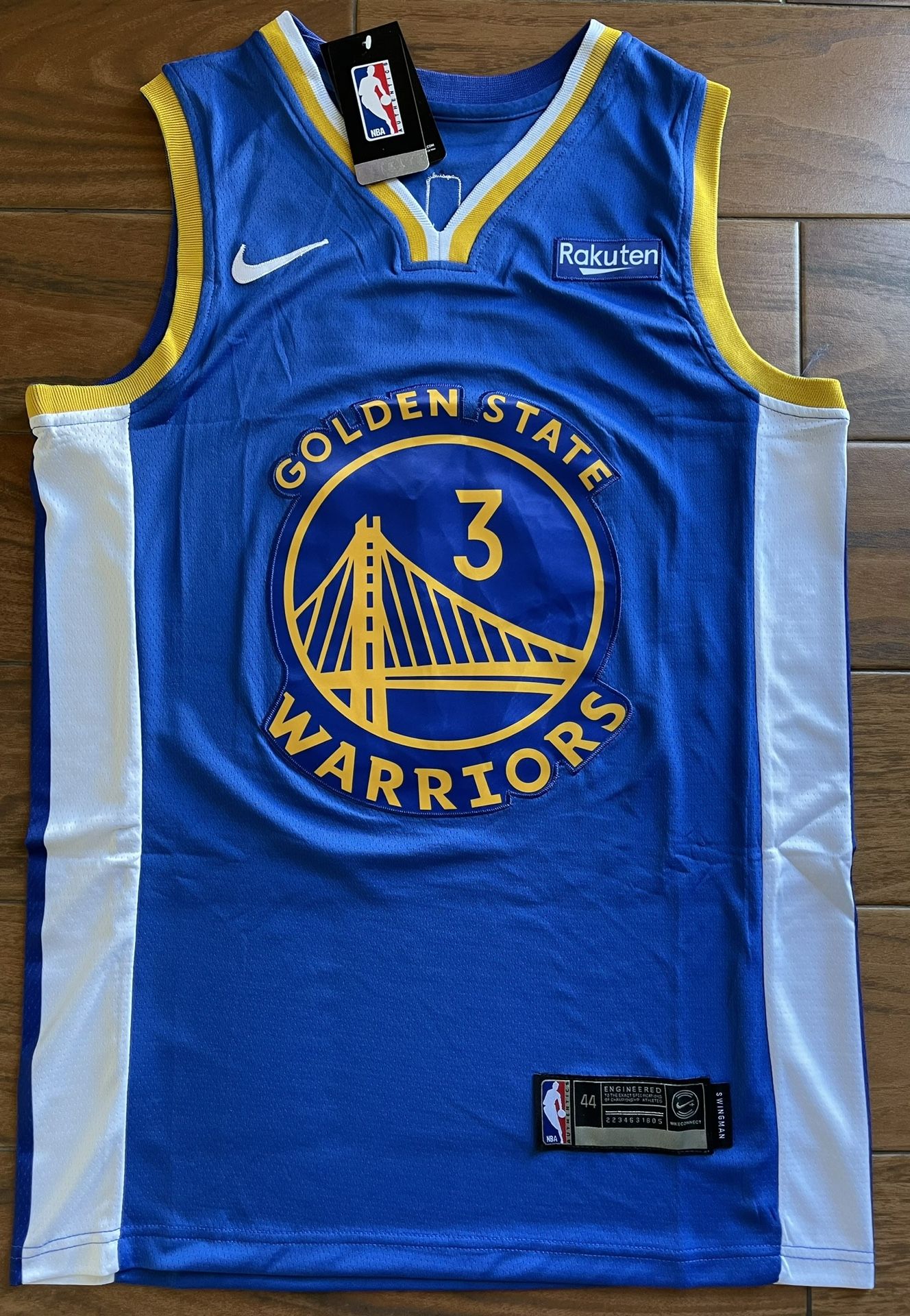 Golden State Warriors Blue Jersey Men’s Small