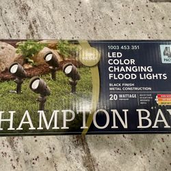 Hampton Bay LED Landscaping Lights - 4 Pack