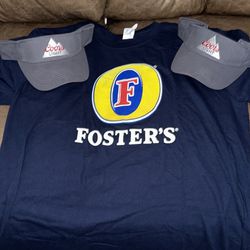 Fosters Tee Shirt & Coolers Lite Hate 