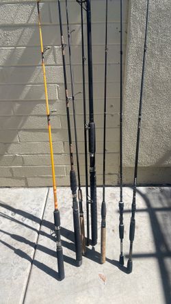 Inshore lot of rods