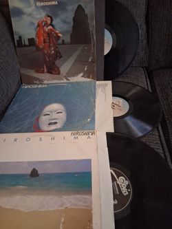 3x Hiroshima Lps Vinyls Records For 15$