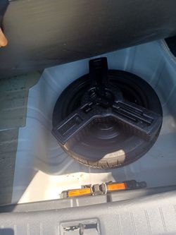 2017 Nissan Sentra OEM Spare Tire + Jack & Tools — UNUSED —