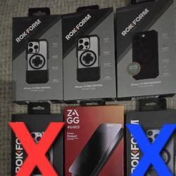 iPhone Covers And ZAGG Protector 