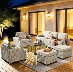 Patio furniture set outdoor new in the box