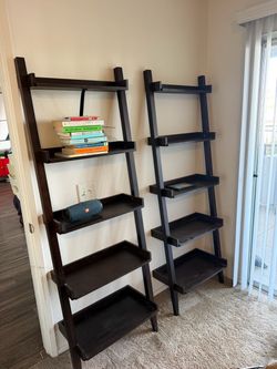 Leaning Ladder MCM Shelves (2)