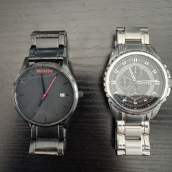 Chronograph Watch MVMT and Fossil