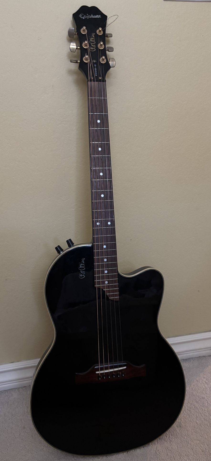 Epiphone Sst Chet Atkins Acoustic Electric Guitar