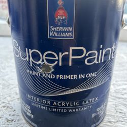 1gallon Of Súper Paint & Primer Semigloss Light Tan