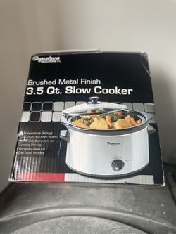 Slow Cooker 3.5 Qt 