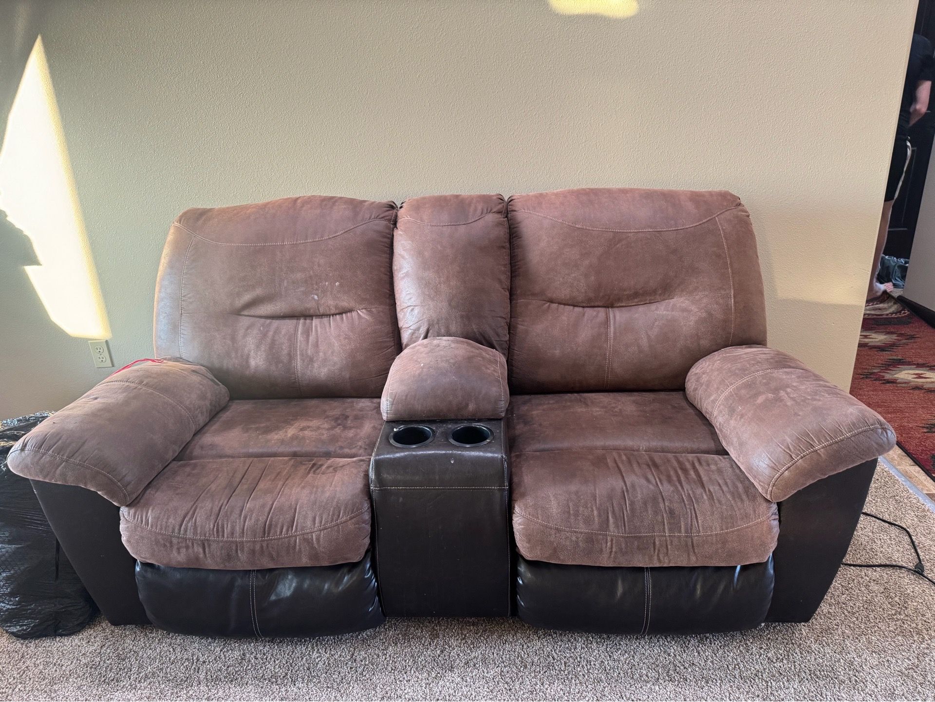 Couch and loveseat