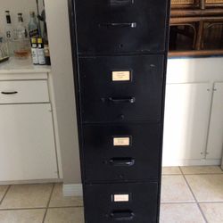 Sturdy Metal Filing Cabinet
