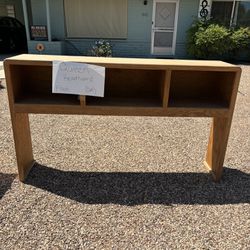 FREE Queen Headboard/shelving Unit & High top Table