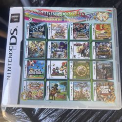 nintendo ds  / nintendo 3ds  game super combo 128 games 