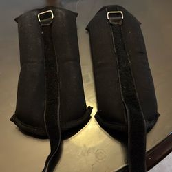 5lbs/Pair  (2.5 lbs Each) Adjustable Ankle Weights for Women & Men, Leg Weight Straps for Yoga, Walking, Running, Aerobics, Gym, Physical Therapy