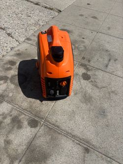 Orange Portable Inverter Generator
