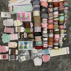 250 Ribbons And  Supplies Reduced To $40