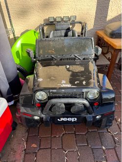 Jeep toddler car