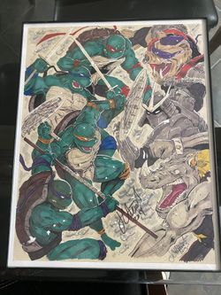 TMNT framed Art