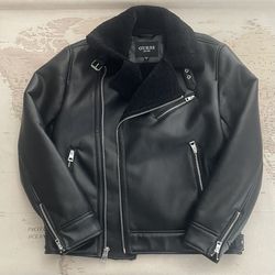 Men’s Leather Jacket By GUESS