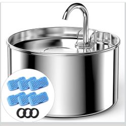 Stainless Steel Cat Water Fountain