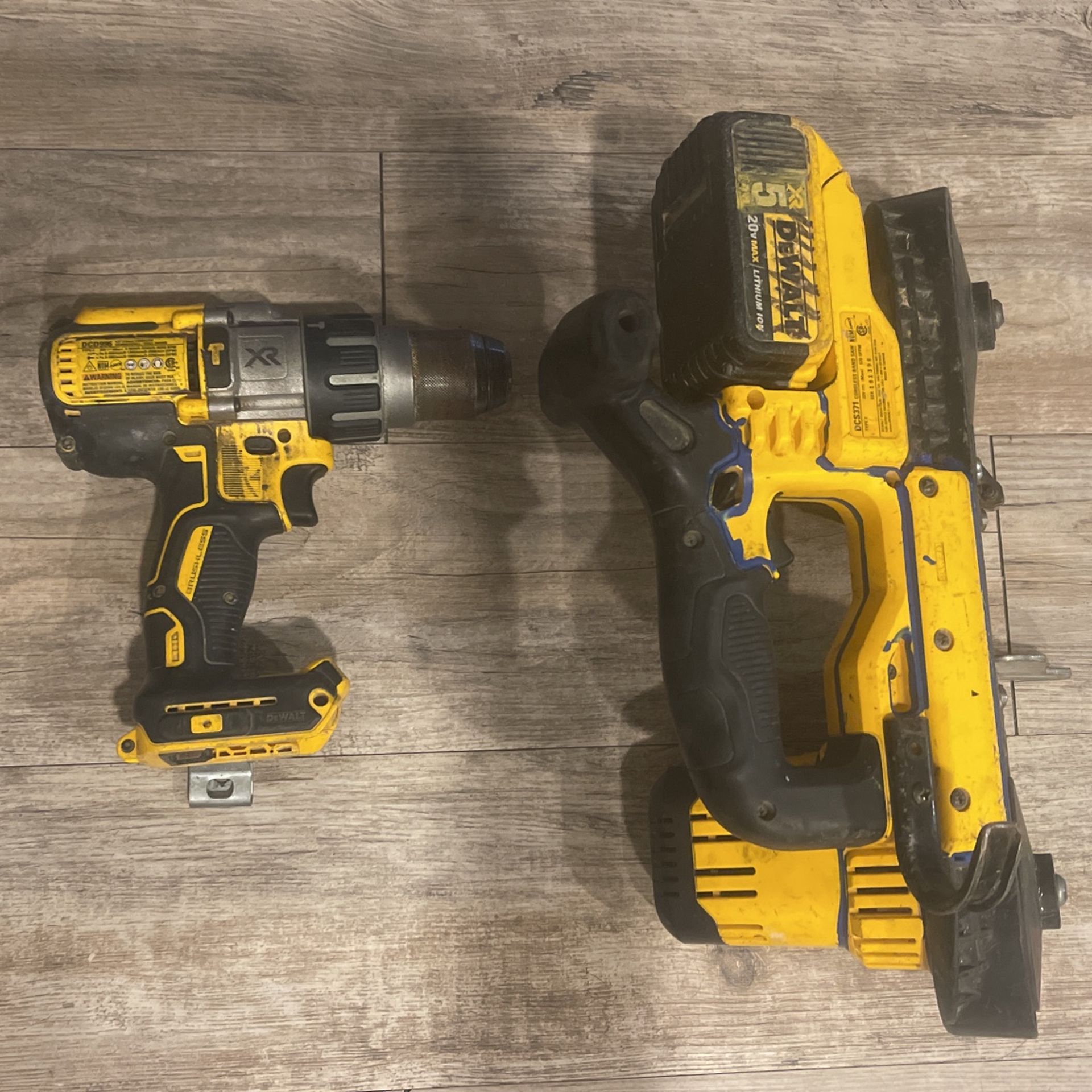 Dewalt Drill And Bandsaw