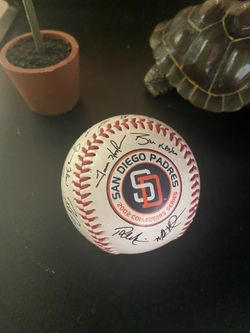 2002 San Diego Padres Collector Series Team Signed Baseball
