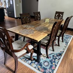 Dining Table Set And Chairs 