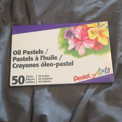 Oil Pastels 50 Sticks 