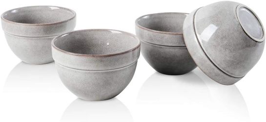 NEW Ceramic Glazed Bowls, 26oz - Set of 4
