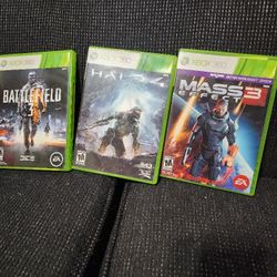 3 Double Disc Xbox 360 Games